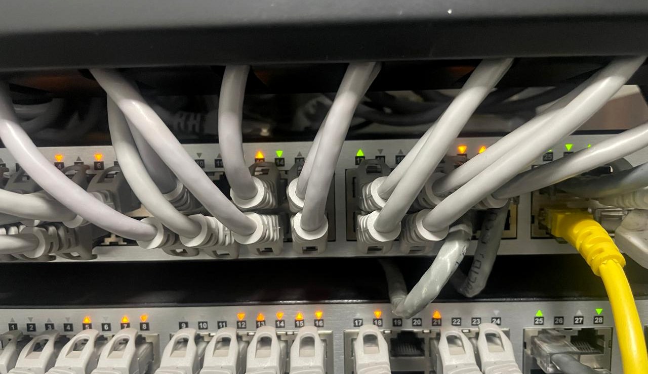 Structured cabling installation